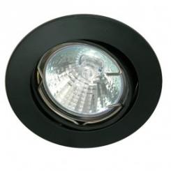 Rutec Einbauspot ALU-Druckguss Einbaustrahler Schwenkbar für MR-16 - Schwarz - 