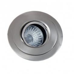 Rutec Einbauspot ALU-Druckguss Einbaustrahler schwenkbar für MR16 eisengeb 