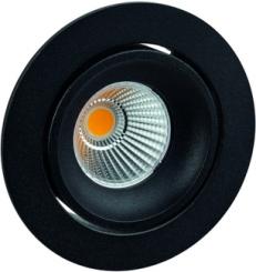 Rutec  GAIL LED-Einbaustrahler 1er Set dimmbar Plug&play schwenkb.,rund,300mA,6W,IP40,3000 