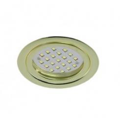Rutec LED-Leuchte LARA RUND GOLD 2,8W 21 LED / EEK: G 