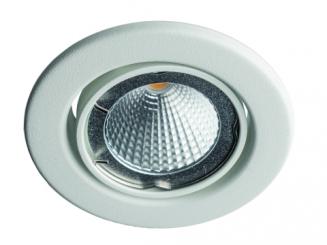 Rutec Einbauspot Einbaustrahler schwenkbar für MR-16 - Weiß matt 