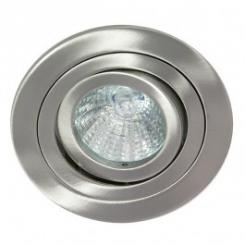 Rutec Einbauspot ALU Druckguss Einbaustrahler 180° schwenkbar für MR16 - eisen geb. 