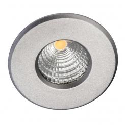 Rutec LED-Leuchte LED Einbaustr. 6,5W IP 44 o.Konverter starr - chrommatt 350mA / EEK: G 