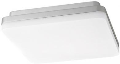 Sigor Aufbauleuchte Square 270mm silber IP54 Ra80, 10/16/22W 3000/4000K 120° 1150/1600/2 