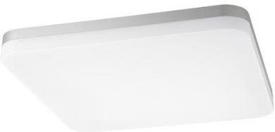 Sigor Aufbauleuchte Square 400mm silber IP54 Ra80, 18/22/28W 3000/4000K 120° 2400/2800/3 