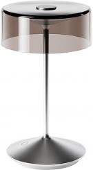 Sigor Akku-Glasleuchte Numotion 265mm silberfarben 2,2W Flex-Mood 2200K/2700K IP54 171lm Ra85 dim, 