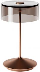 Sigor Akku-Glasleuchte Numotion 265mm bronzefarben 2,2W Flex-Mood 2200K/2700K IP54 171lm Ra85 dim, 