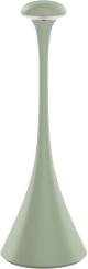 Sigor  Akku-Tischleuchte Nudrop 292mm salbeigrün puk 2,2W Flex-Mood 2200K/2700K IP54 170m Ra85 dim 