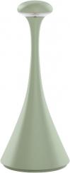 Sigor  Akku-Tischleuchte Nudrop mini 210mm salbeigrün 1,8W Flex-Mood 2200K/2700K IP54 133lm Ra85 dim 