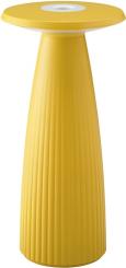 Sigor  Akku-Tischleuchte Nuflair 245mm sonnengelb 2,2W Flex-Mood 2200K/2700K IP54 Ra85 dim 