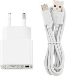 Sigor Leuchtenzubehör USB-C Ladekabel inkl Netzteil Weiß 1.200mm 