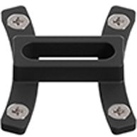 Sigor  Nivo Direktverbinder schwarz inkl. Schrauben und Verbindungsleitung 2-Adrig 