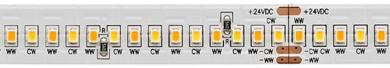 Sigor LED Flexband 20W/m TW LED-Streifen 4000-2100K 5m 288LED/m IP20 24V 833lm / EEK: F 