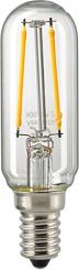Sigor LED-Lampe 2W LED-FILAMENT RÖHRE T25 KLAR E14 2700K / EEK: F 