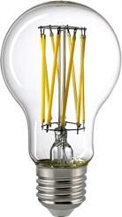 Sigor LED-Lampe 5W Normale Filament klar E27 1055lm 3000K Class A / EEK: A 