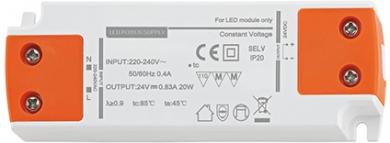 Sigor LED Netzteil/Treiber Powerline Netzteil Flat 100W 24VDC 160x58x18mm 4,16A IP20 