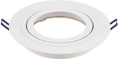 Sigor Einbaustrahler Rund 170mm weiss AR111 schwenkbar 