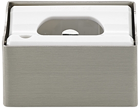 Sigor Leuchtenzubehör Wandfassung S14d nickelfarben 