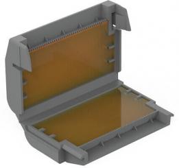 Wago  Gelbox, Abzweig, für Aderleitungen, mit Gel, Serie 221, max. 6mm²-Klemmen, Größe 3, grau 