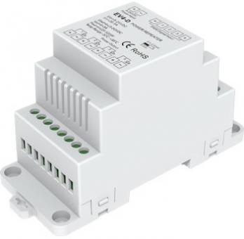 Dotlux LED-Verstärker Hutschiene max. 480W für mehrfahrbige LED-Streifen 4 Kanäle 4x 5A (12- 
