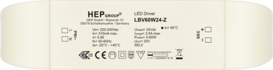 HEP  LED Netzteil, Konstantspannung, 48Vdc, 60W 