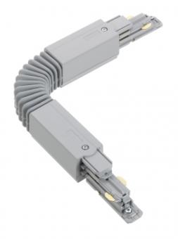 Nordic Aluminium Stromschienensystem XTSC 623-1 Flexverbinder, silver (Silber/Grau), Global Trac Pul 