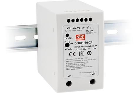 Mean Well DC/DC-Wandler 24V 2,5A 60W 