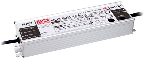 Mean Well HLG-80H-48 LED-Treiber IP65 Konstantspannung Konstantstrom dimmbar 90-305VAC 48V 1.7A 