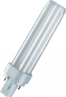 Osram Kompakt-Leuchtstofflampe DULUX D 10W/827 G24D-1 / EEK: G 