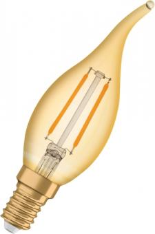 Osram LED-Lampe 1906LCBA12 1,5W/824230VFILGDE14 / EEK: G 