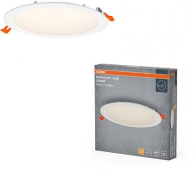 Osram Downlight DL SLIM 225MM 22W 3000K 230V WT 