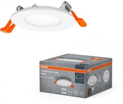 Osram Downlight DL SLIM 85MM 4.5W 4000K 230V WT 