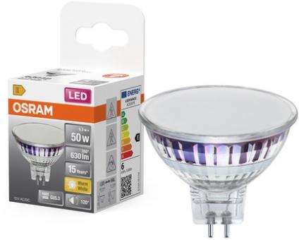 Osram LED-Lampe LSMR1650120 5,3W/827 12V GU5.3 / EEK: E 