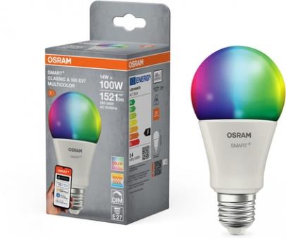 Osram  SMARTMATA10014W/827230VRGBWFRE27 / EEK: F 