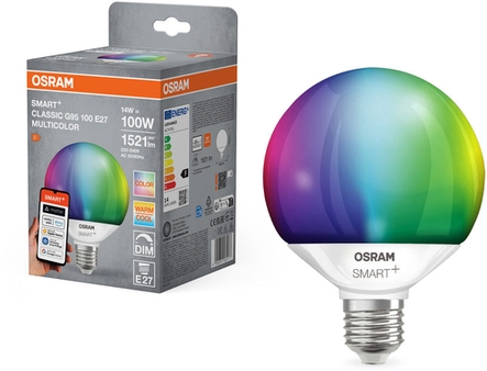 Osram  SMTMATG95100 14W/827 230VRGBWE27 / EEK: F 