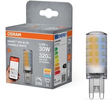 Osram  SMARTWIFIPIN 3,5W/827 230VTWCLG9 / EEK: F 