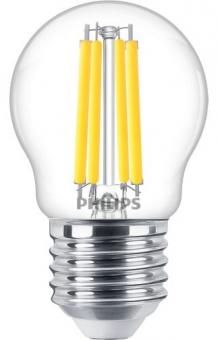 Philips LED-Lampe MAS VLE LEDLusterD3.4-40W E27 P45 927CLG / EEK:D 