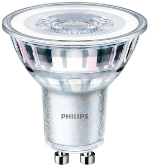 Philips LED-Lampe CorePro LEDspot 5-50W GU10 827 36D DIM / EEK: F 
