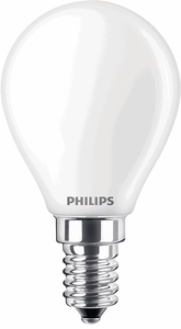 Philips  LED classic 40W P45 E14 WW FR ND RF / EEK: F 