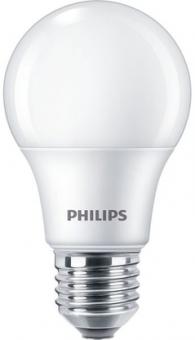 Philips LED-Lampe LED 60W A60 E27 WW FR ND 3 DISC / EEK: F 