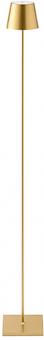 Sigor  Akku-Stehleuchte Nuindie 1200mm goldfarben rund 2,2W FlexMood 2200K/2700K IP54 168/197lm Ra85 