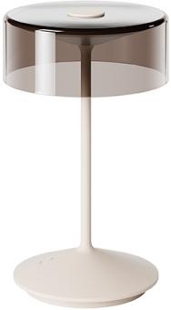 Sigor Akku-Glasleuchte Numotion 265mm dünenbeige 2,2W Flex-Mood 2200K/2700K IP54 171lm Ra85 dim, VP 