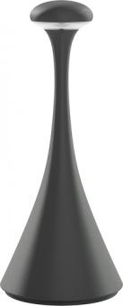 Sigor  Akku-Tischleuchte Nudrop mini 210mm graphitgrau 1,8W Flex-Mood 2200K/2700K IP54 133lm Ra85 di 