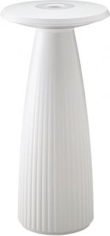 Sigor  Akku-Tischleuchte Nuflair 245mm schneeweiß 2,2W Flex-Mood 2200K/2700K IP54 Ra85 dim 