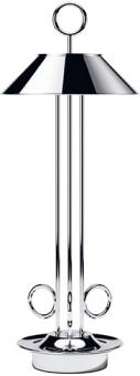 Sigor  Akku-Tischleuchte Nudiderot 425mm chrom 2,2W FlexMood 2200K/2700K IP54 168/197lm Ra85 