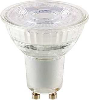 Sigor LED-Lampe 6,5W LUXAR GLAS LED GU10 36° 3000K DIM / EEK: G 