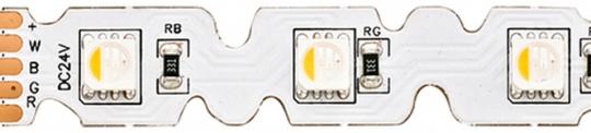 Sigor LED Flexband 14,4W/m RGB/W S-SHAPE LED-Streifen RGB/3000K 5m, 48 LED/m IP20 24V 88 / EEK: G 