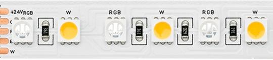 Sigor LED Flexband 19,2W/m LED-Streifen RGB/3000K 5m 96LED/m IP20 24V 864lm Ra90 / EEK: G 