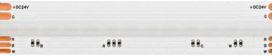 Sigor LED Flexband 16W/m COB LED-Streifen RGB/W 5m 896 LED/m IP20 24V 640lm/m RA90 / EEK: G 