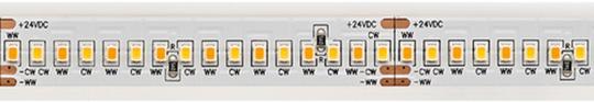 Sigor LED Flexband 15W/m Tunable White LED-Streifen 5000-2700K 5m 288LED/m IP67 24V / EEK: F 